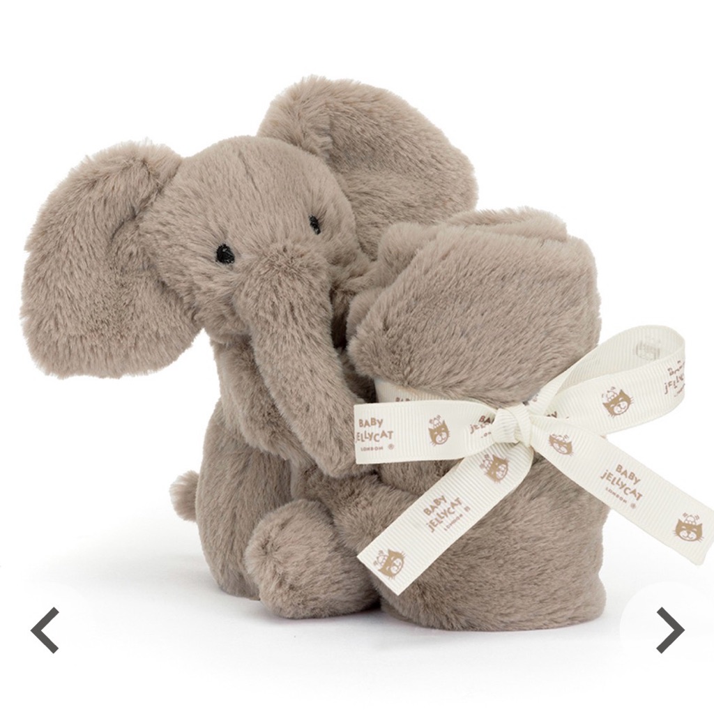 Jellycat Smudge Elephant Soother